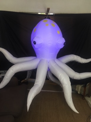 inflatable,octopus,giant,