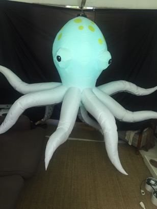 inflatable,octopus,giant,