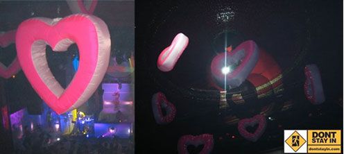 inflatable,decor,club,nightclub,led,star,stars,globes,spheres,custom,logo,event,product launch,promotion,branding,tubes,