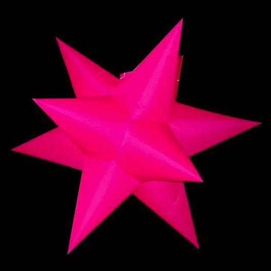inflatable,star,hanging,pink
