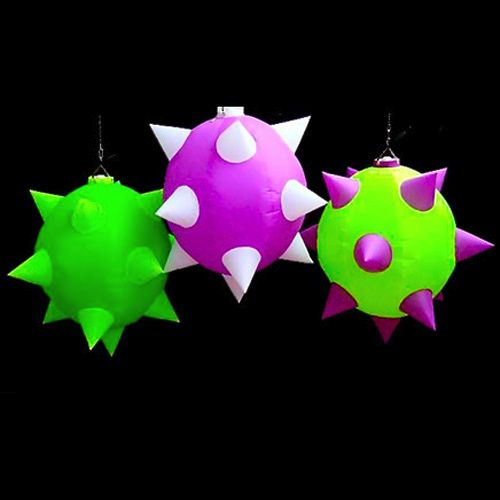 inflatable,custom,shape,spikey,globe,sphere,