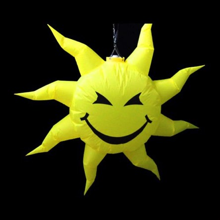 inflatable,custom,shape,sun,face,