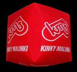 inflatable,cube,branded,logo